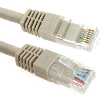 Kenable Grey Cat6 UTP Indoor PVC Patch Cable