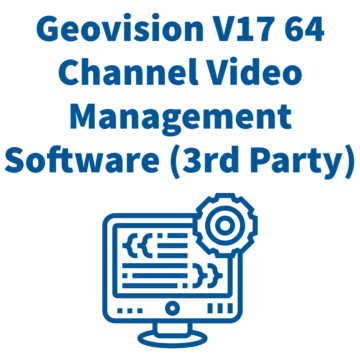 Geovision GV-VMS V17 64 Channel Video Management Software (3rd Party)