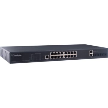 Geovision GV-APOE1611-V2 16 Port Gigabit Web Management Power Over Ethernet Switch