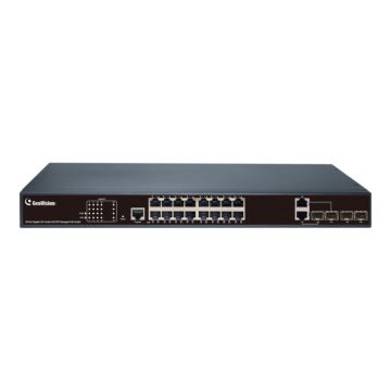 Geovision GV-APOE1612 16-Port Gigabit Web Management PoE Switch