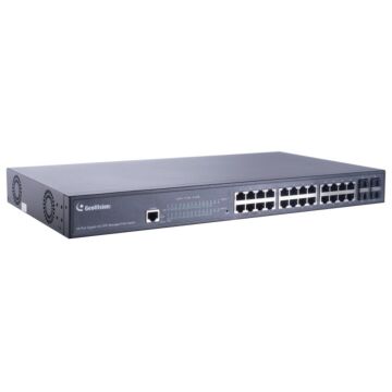 Geovision GV-APOE2411 24 Port Gigabit 802.3at Web Management PoE Switch