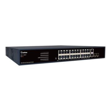 Geovision GV-APOE241C 24-Port Gigabit 802.3at Easy Web Smart PoE Switch