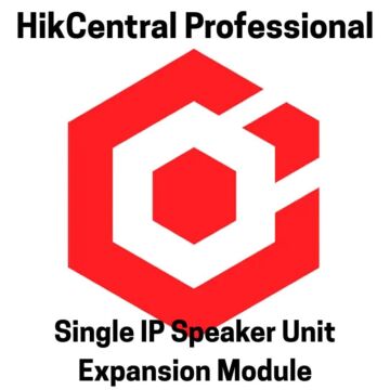 HikCentral Professional Single IP Speaker Unit Expansion Module