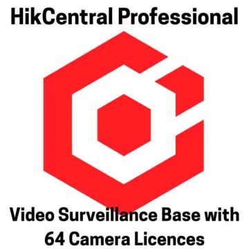 HikCentral Professional Video Surveillance Base Module with 64 Camera Licences