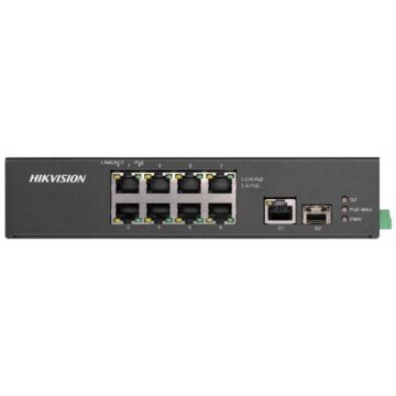 Hikvision DS-3T0310HP-E/HS 8 Port 100M Unmanaged Hi-PoE Switch 