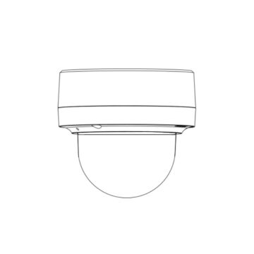 Pelco IMP3LD-0E / 1E Environmental Lower Dome