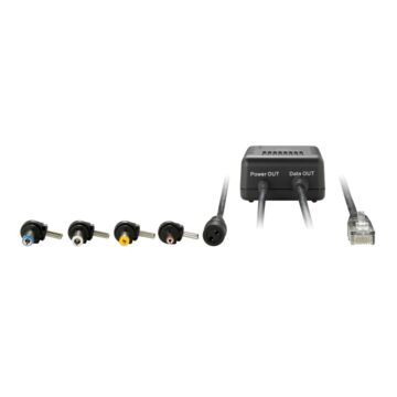 Level One POS-3000 5-12V DC Gigabit PoE Plus Splitter Level One POS-3000 5-12V DC Gigabit PoE Plus Splitter