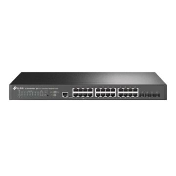 TP-Link TL-SG3428XPP-M2 JetStream 24-Port 2.5GBASE-T and 4-Port 10GE SFP+ L2+ Managed Switch with 16-Port PoE+ & 8-Port PoE++