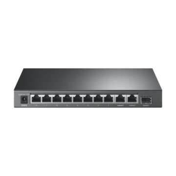 TP-Link TL-SL1311P 8-Port 10/100Mbps + 3-Port Gigabit Desktop Switch with 8-Port PoE+