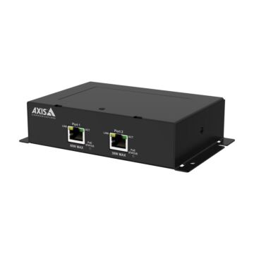 Axis TU8010 2-Port Indoor PoE Extender
