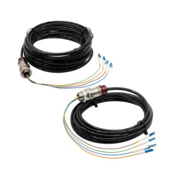 Axis TX1204 Fiber Optic Cable Kit Single Mode 10m