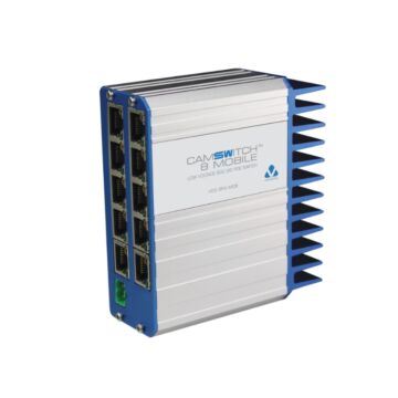 Veracity CAMSWITCH 8 Mobile PoE Plus Switch with 8 PoE and 2 Ethernet Port - VCS-8P2-MOB 