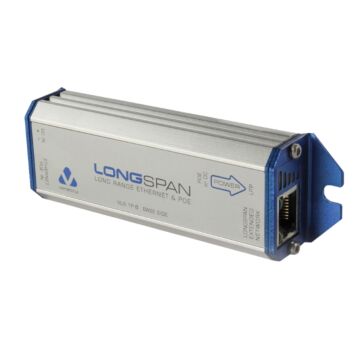 Veracity LONGSPAN VLS-1P-B Single Converter with PoE 