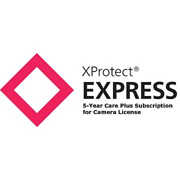 Milestone 5 Year Care Plus for XProtect Express Camera License Milestone 5 Year Care Plus for XProtect Express Camera License