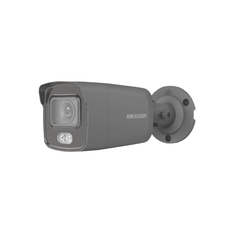 Phiên bản màu xám DS-2CD2047G2-LU-G gọn đẹp, phù hợp mặt tiền hiện đại và biệt thự