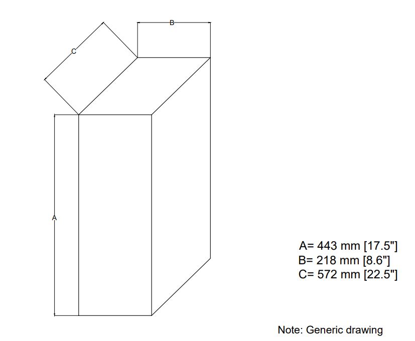 S1132 Tower Dimensions