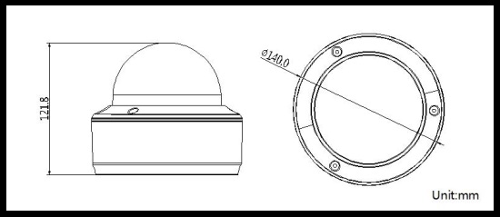 Hikvision DS-2CD4126FWD-IZ 2MP Outdoor Darkfighter Dome Network Camera