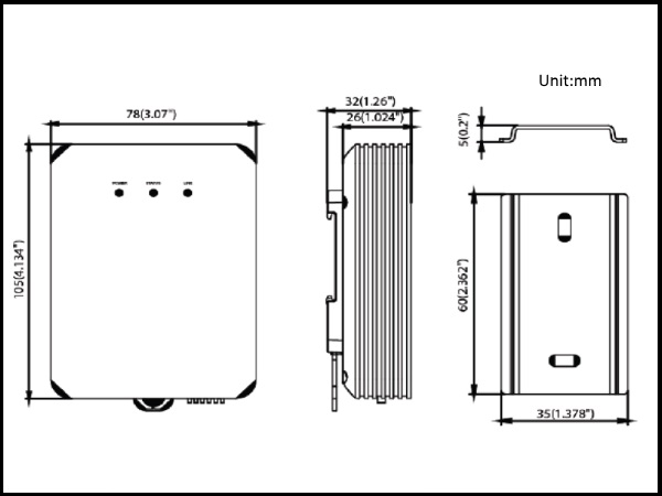 DS-2CD6412FWD-C1 1.3MP Covert Network Camera