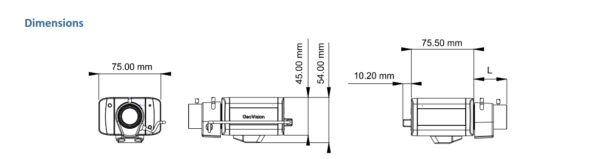 BX2700 Dimensions