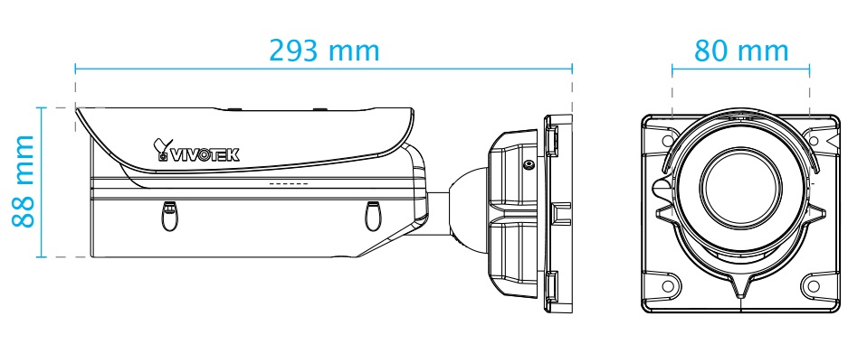 IB836BA-EHT dimensions