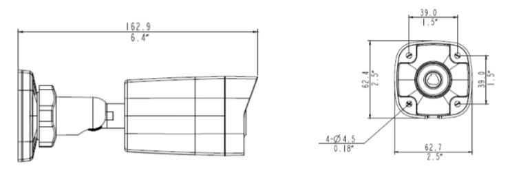GV-ABL2701 dimensions