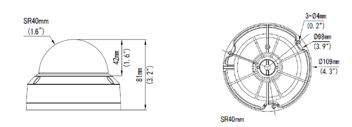 GV-ADR2701 dimensions