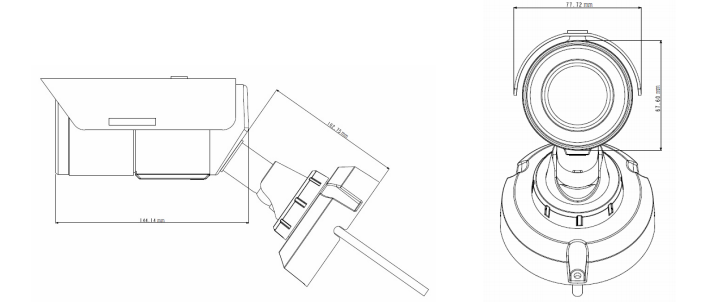 GVL-EBL4711 dimensions