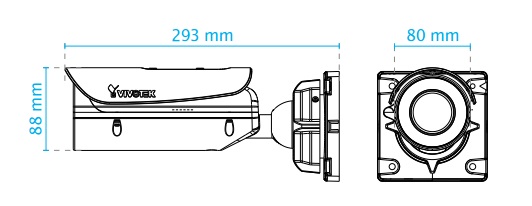 IB836BA-HF3 dimensions
