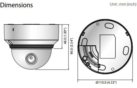XND-80x0R Dimensions