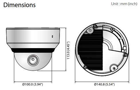 XND-6080 Dimensions