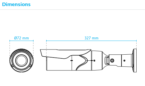 IB8377-H Dimensions
