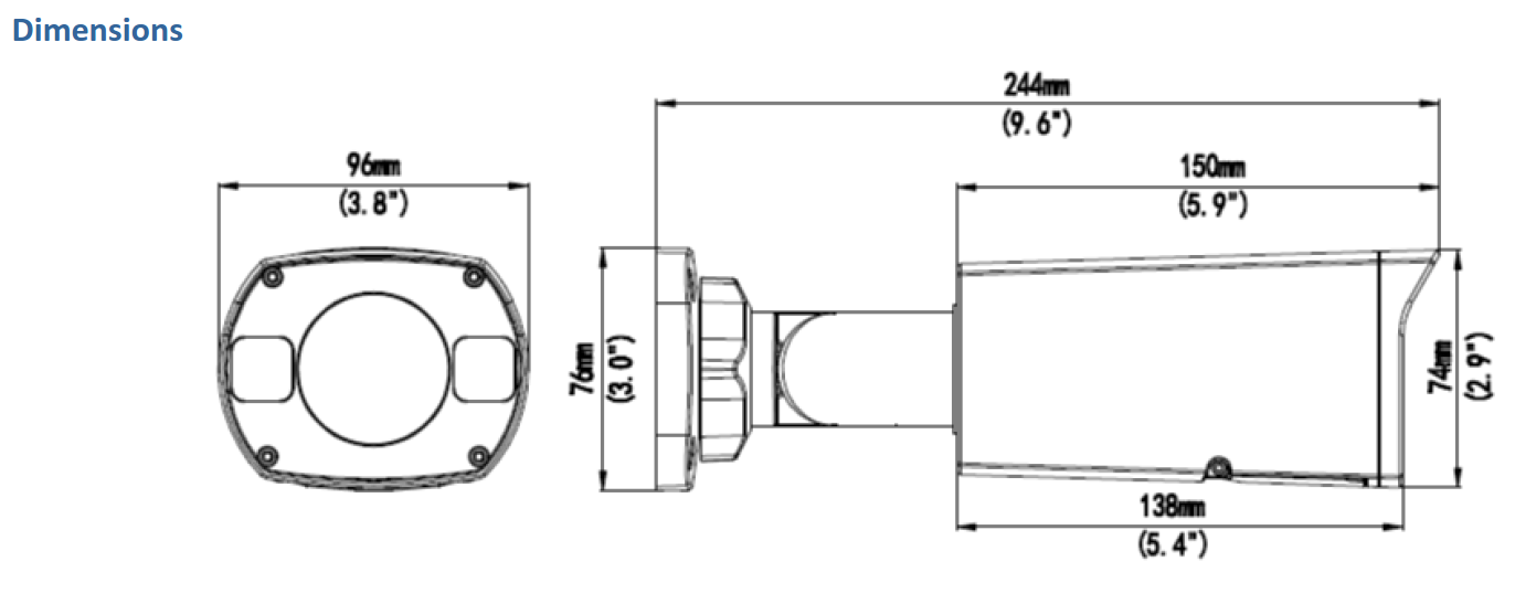 GV-ABL4711 Dimensions