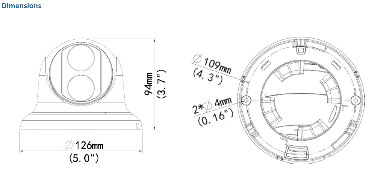 GV-EBD2704 Dimensions