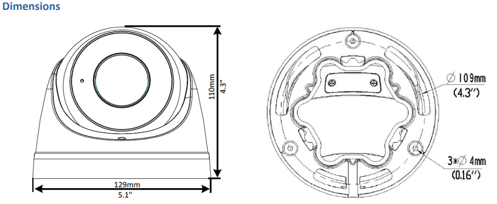 GV-EBD4712 Dimensions