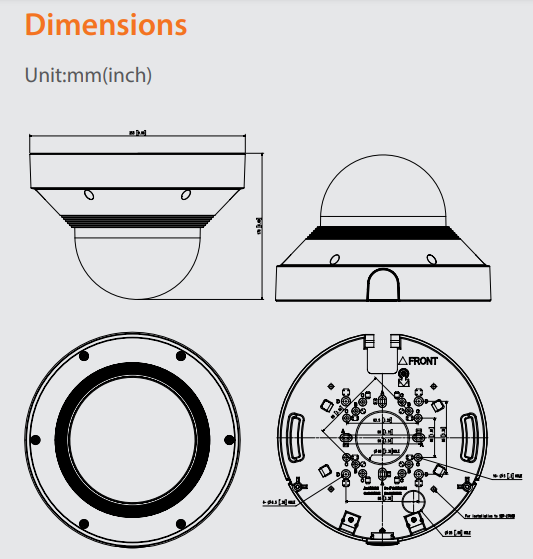 PNM-9022V Dimensions