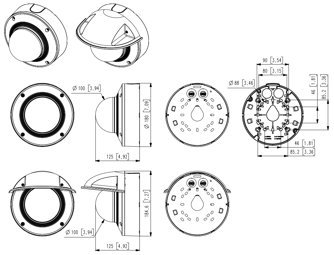 PNV-A9081RLP Dimensions