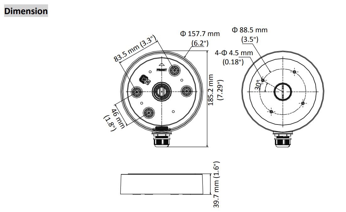 DS-1280ZJ-SD11 Junction Box