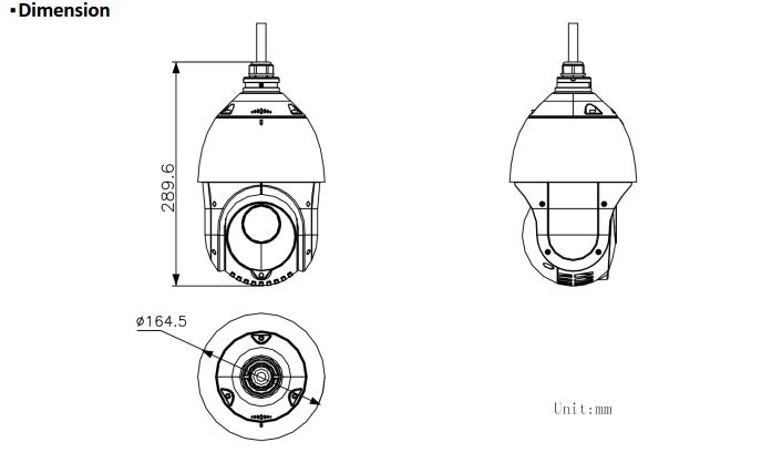 DS-2DE4215IW-DE(S5) Dimensions