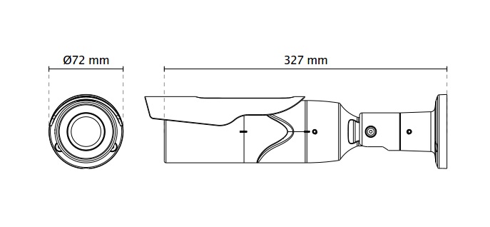 Vivotek IB8367A Dimensions