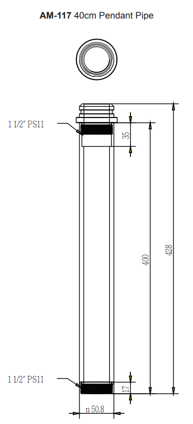 AM-117 Dimensions
