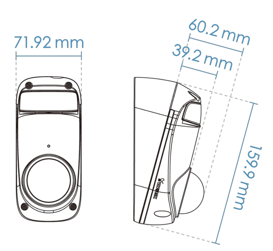 CC9381-HV Dimensions