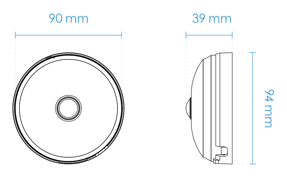 FE9180-H Dimensions