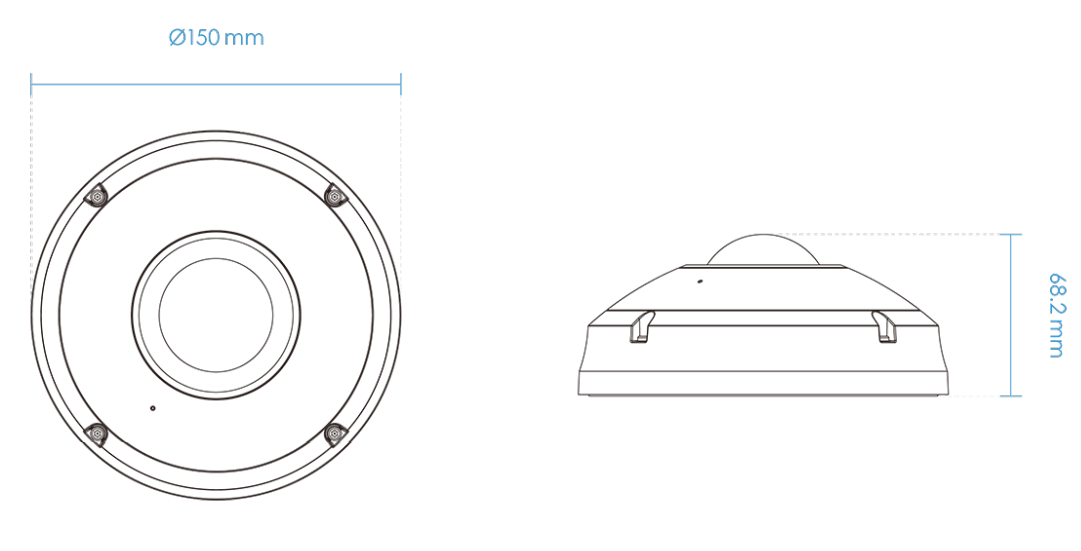 FE9380-HV Dimensions