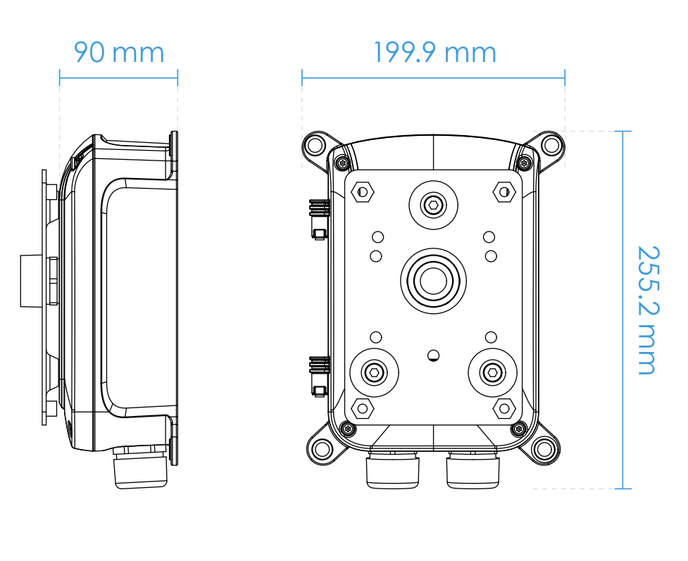 AP-GIC-015B-095 Dimensions