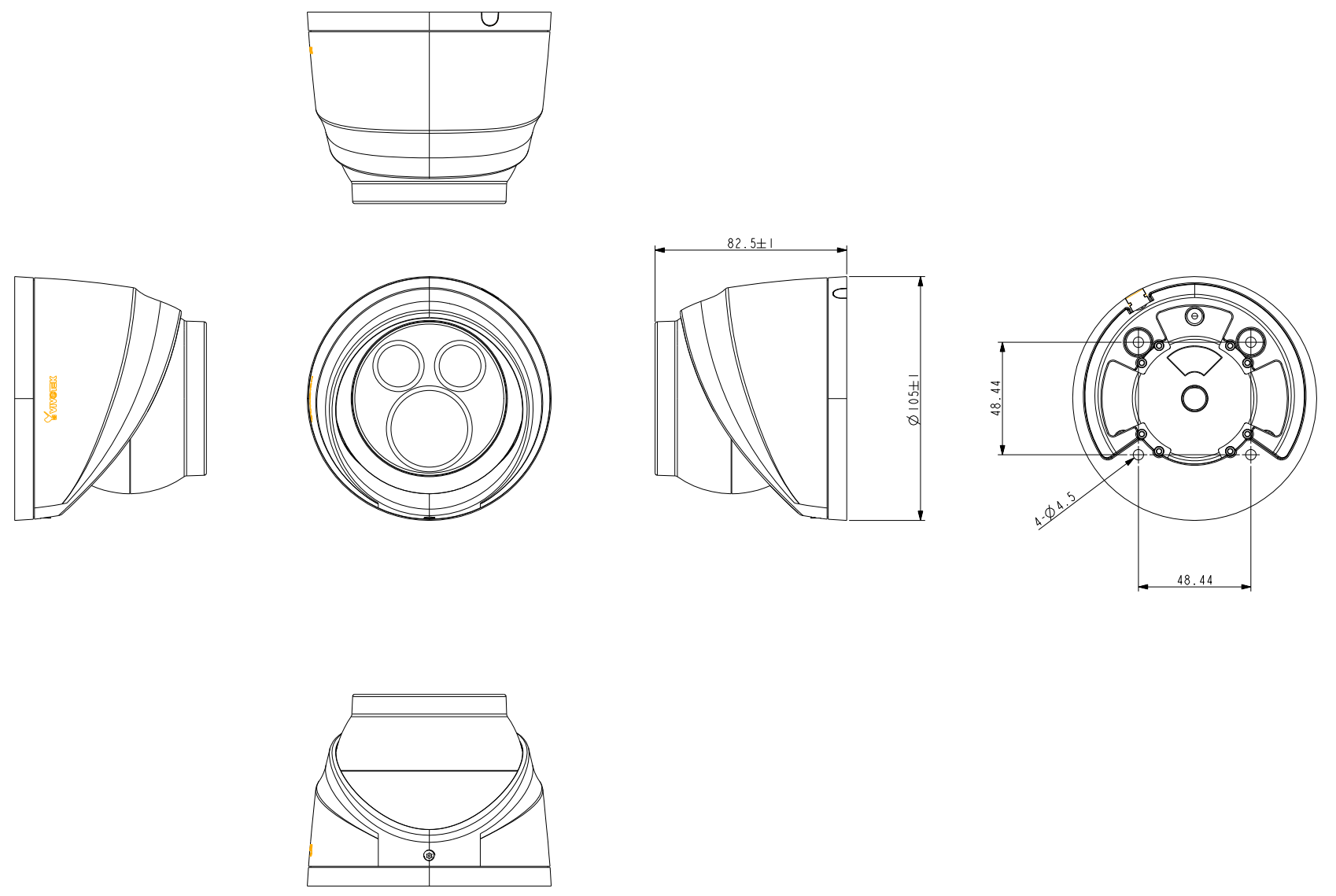 IT9380-H Dimensions