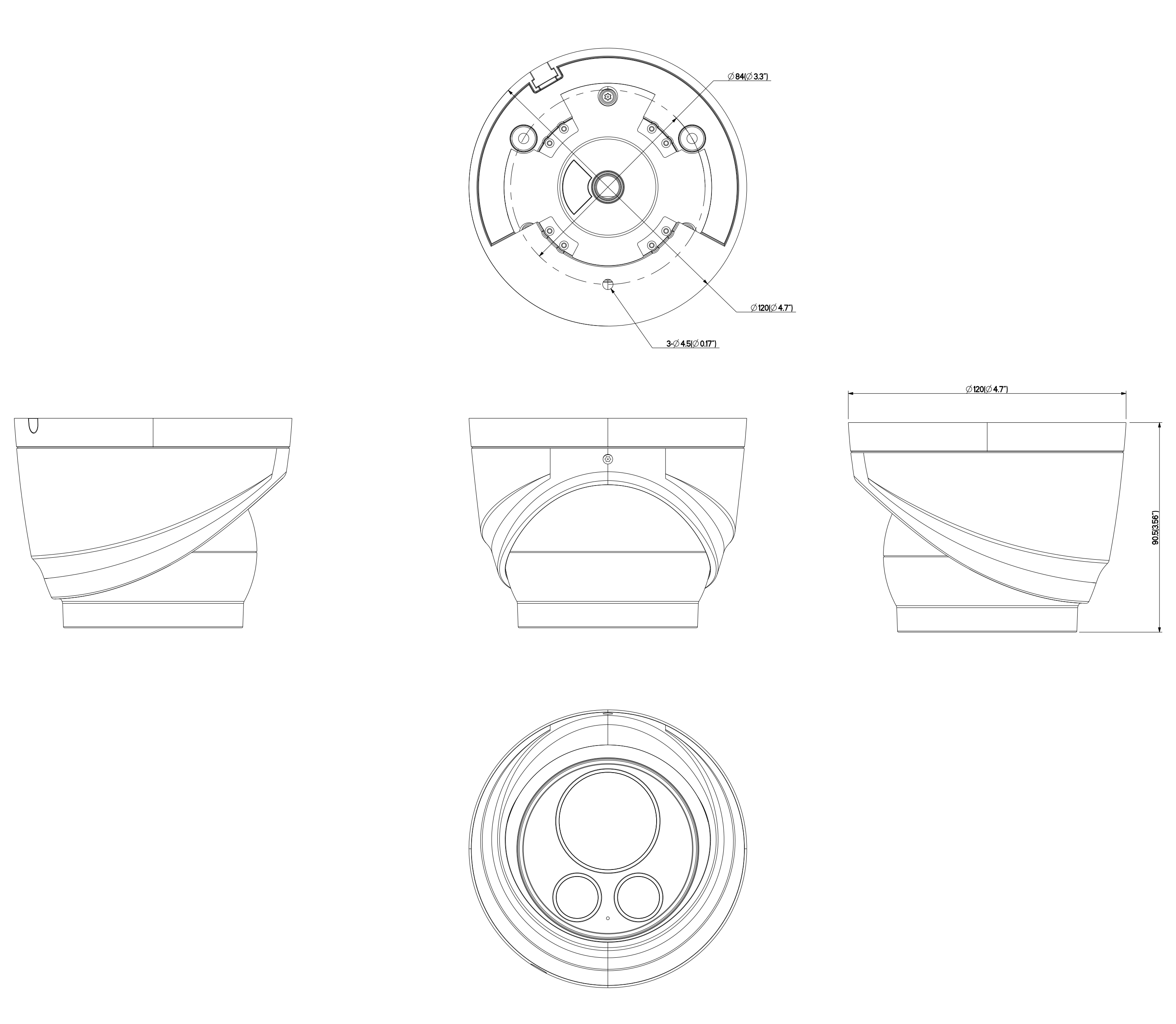 IT9388-HT Dimensions