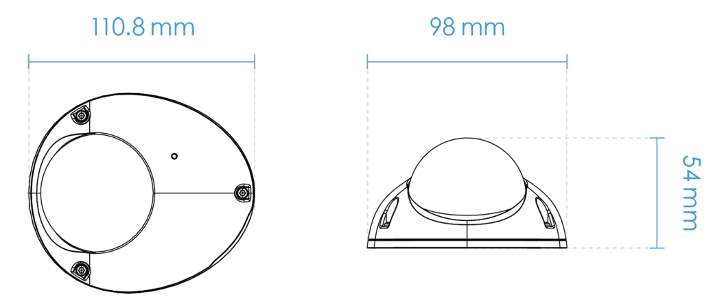 MD9560-DH Dimensions