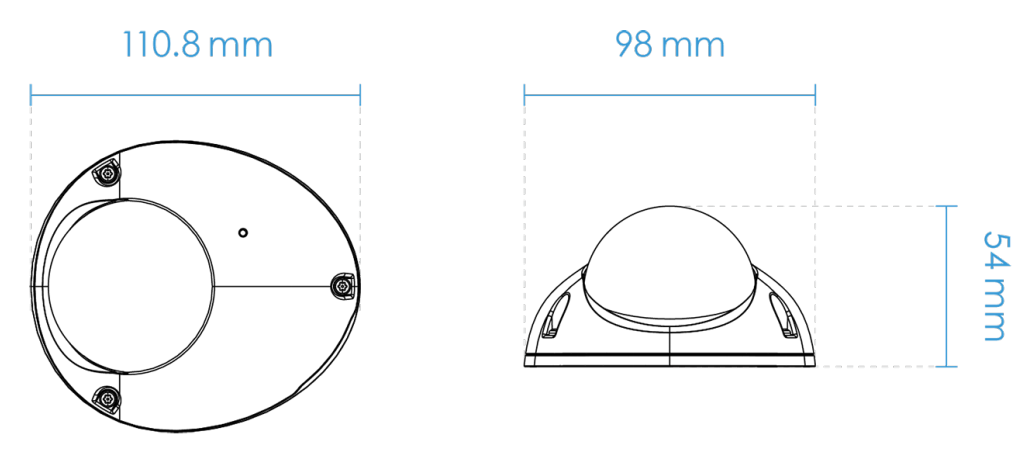 MD9561-H Dimensions