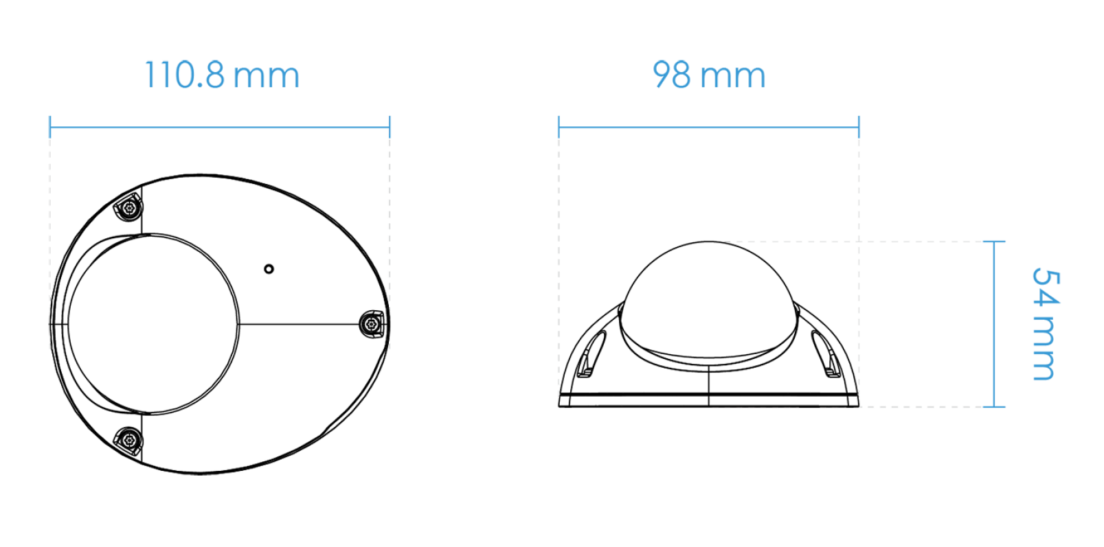 MD9582-H Dimensions