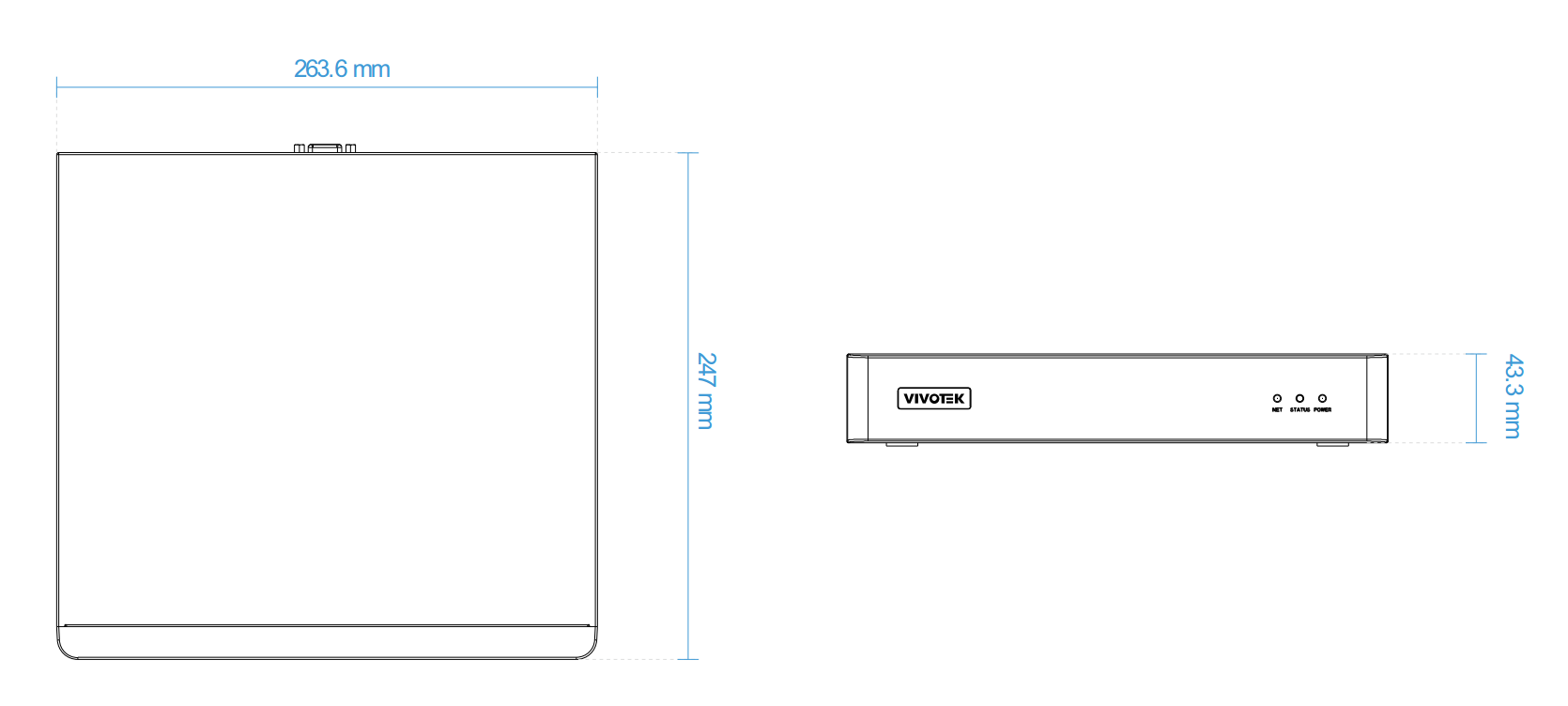 ND9213P Dimensions